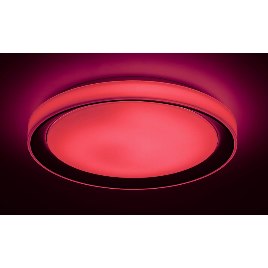 Rabalux - LED loftlampe dæmpbar RGB-farver LED/40W/230V 2700-6500K Wi-Fi Tuya  + fjernbetjening