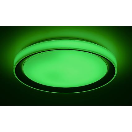 Rabalux - LED loftlampe dæmpbar RGB-farver LED/40W/230V 2700-6500K Wi-Fi Tuya  + fjernbetjening