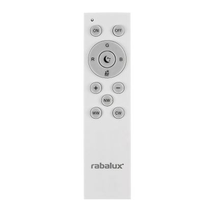 Rabalux - LED loftlampe dæmpbar RGB-farver LED/40W/230V 2700-6500K Wi-Fi Tuya  + fjernbetjening