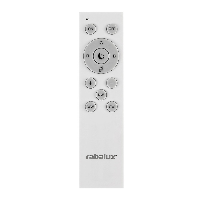 Rabalux - LED loftlampe dæmpbar RGB-farver LED/40W/230V 2700-6500K Wi-Fi Tuya  + fjernbetjening