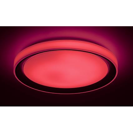 Rabalux - LED RGB dæmpbar loftlampe LED/40W/230V 2700-6500K Wi-Fi Tuya Ø 51 cm + fjernbetjening