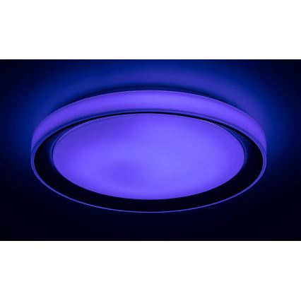 Rabalux - LED RGB dæmpbar loftlampe LED/40W/230V 2700-6500K Wi-Fi Tuya Ø 51 cm + fjernbetjening