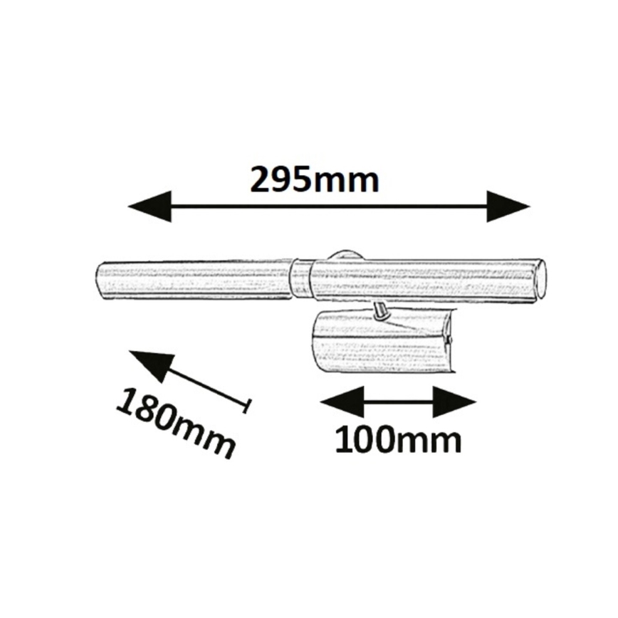 Rabalux - LED gallerilampe 2xG9/2W/230V