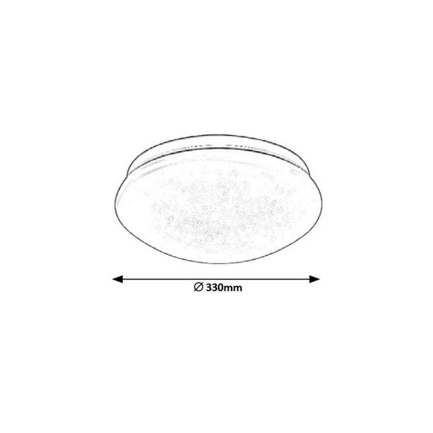 Rabalux - LED loftlampe LED/18W/230V