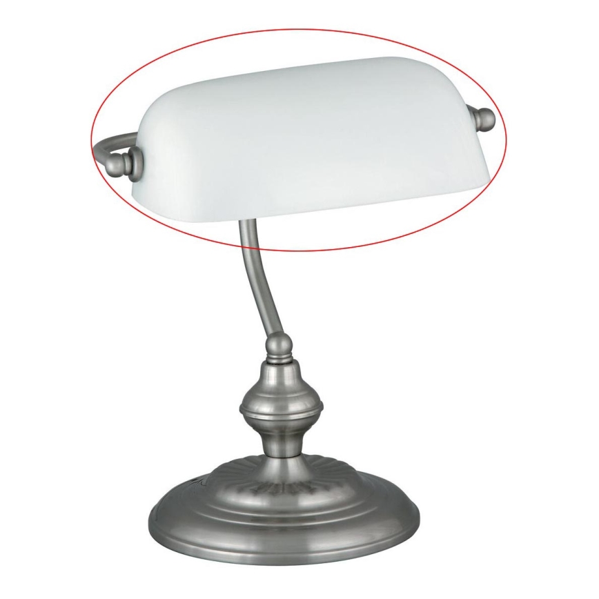 Rabalux 4037 - Reserveglas til bordlampe BANK E27