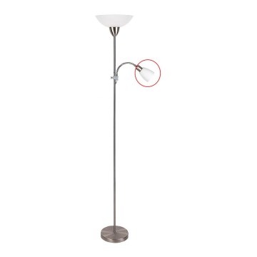 Rabalux 4067 - Reservedele glas til gulvlampe DIANA E14 lille hvid