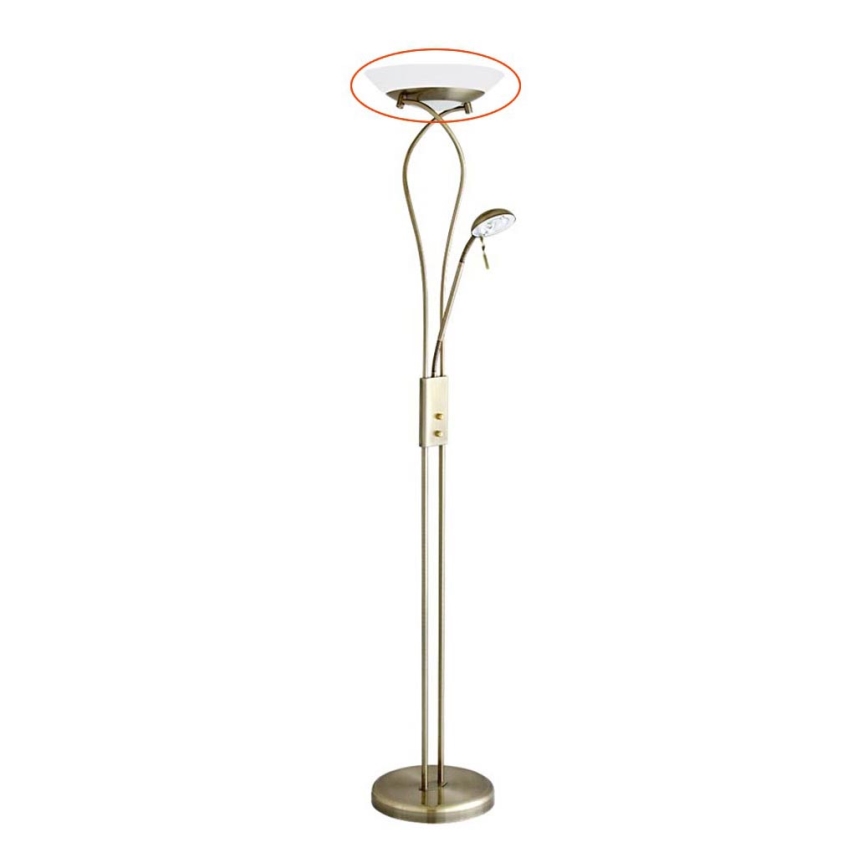 Rabalux 4078 - Reserveglas til gulvlampe GAMMA R7s stor