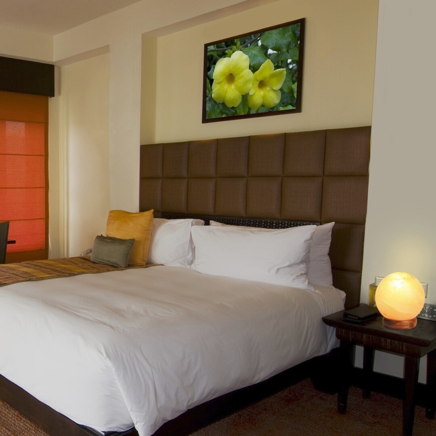 Rabalux - Saltlampe 1xE14/15W/230V akacietræ 2,6 kg