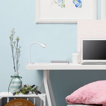 Rabalux - LED skrivebordslampe med klemme LED/4,5W/230V