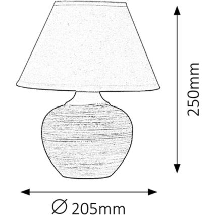 Rabalux - Bordlampe E14/40W