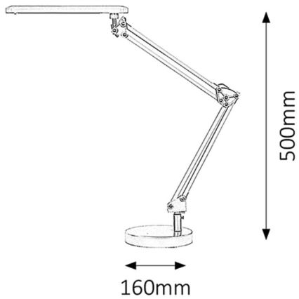 Rabalux - LED bordlampe LED/5,6W/230V