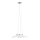 Rabalux 4616 - LED lysekrone TIA 1xLED/12W/230V