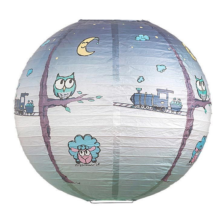 Rabalux 4631 - Lampeskærm til børnependel SHEPHERD E27 diameter 40 cm