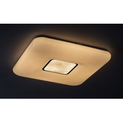 Rabalux - Dæmpbar LED-loftlampe LED/70W/230V + fjernbetjening 44x44 cm