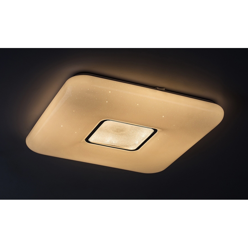 Rabalux - Dæmpbar LED-loftlampe LED/70W/230V + fjernbetjening 44x44 cm