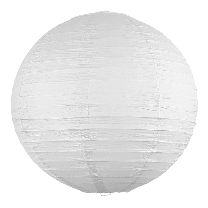 Rabalux 4898 - Lampeskærm til pendel RICE hvid E27 diameter 40 cm