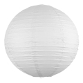 Rabalux 4898 - Lampeskærm til RICE loftslampe hvid E27 Ø 40 cm