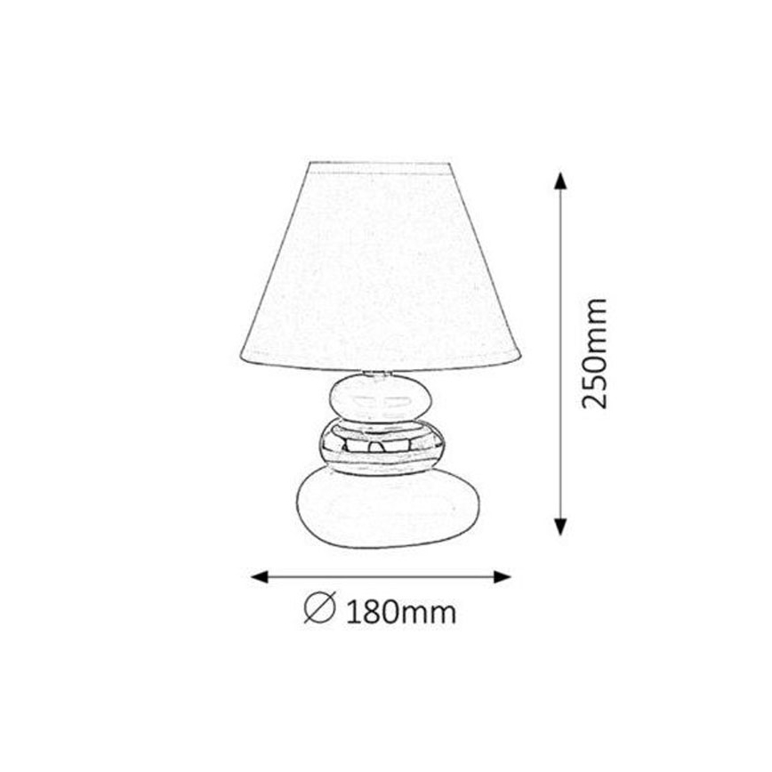 Rabalux - Bordlampe 1xE14/40W/230V