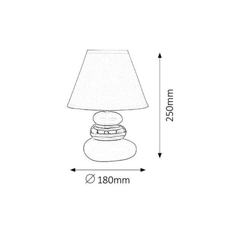 Rabalux - Bordlampe 1xE14/40W/230V