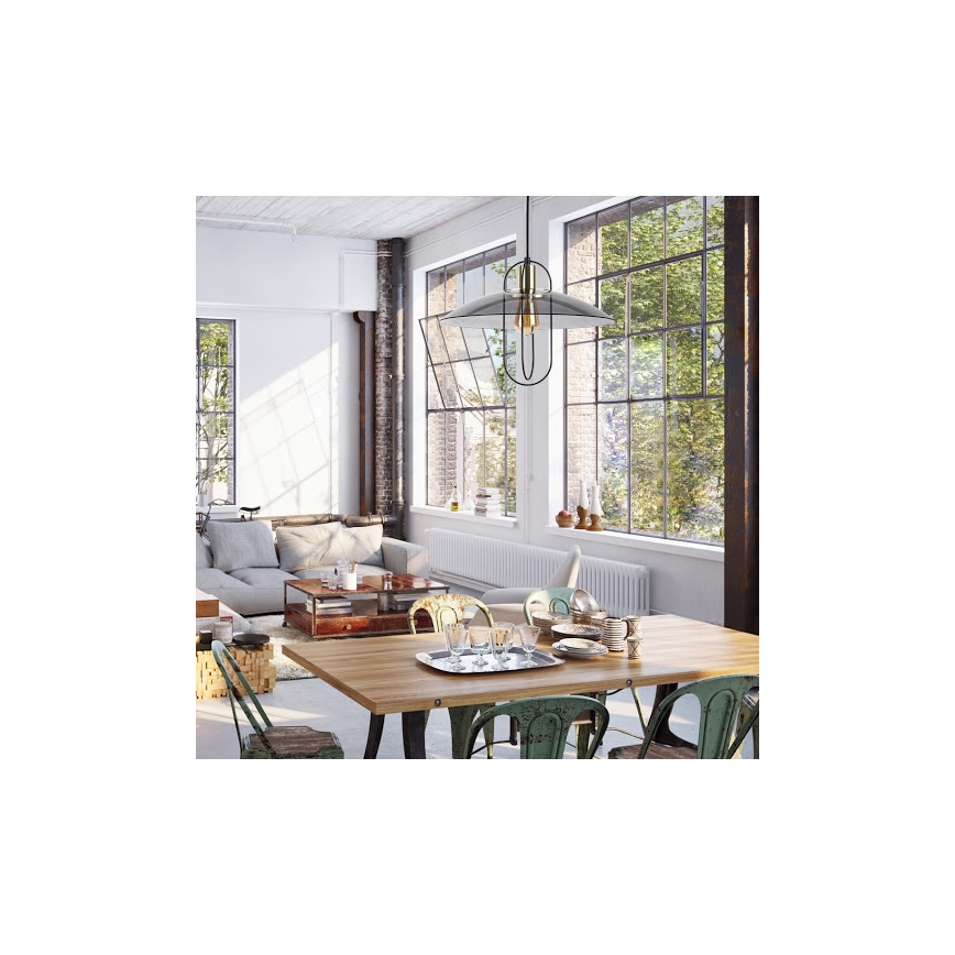 Rabalux 5000 - Lysekrone i en snor VIDA 1xE27/8W/230V