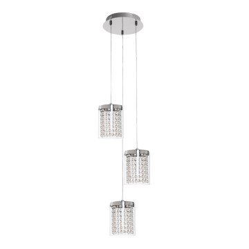 Rabalux 5044 - LED lysekrone i en snor ASTRELLA 3xLED/6W/230V