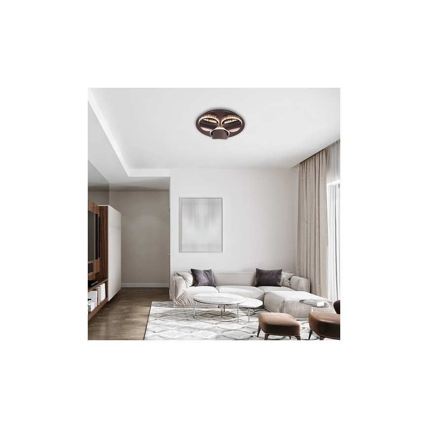 Rabalux 5050 - LED lysdæmper loftslampe CAPRIANA LED/18W/230V