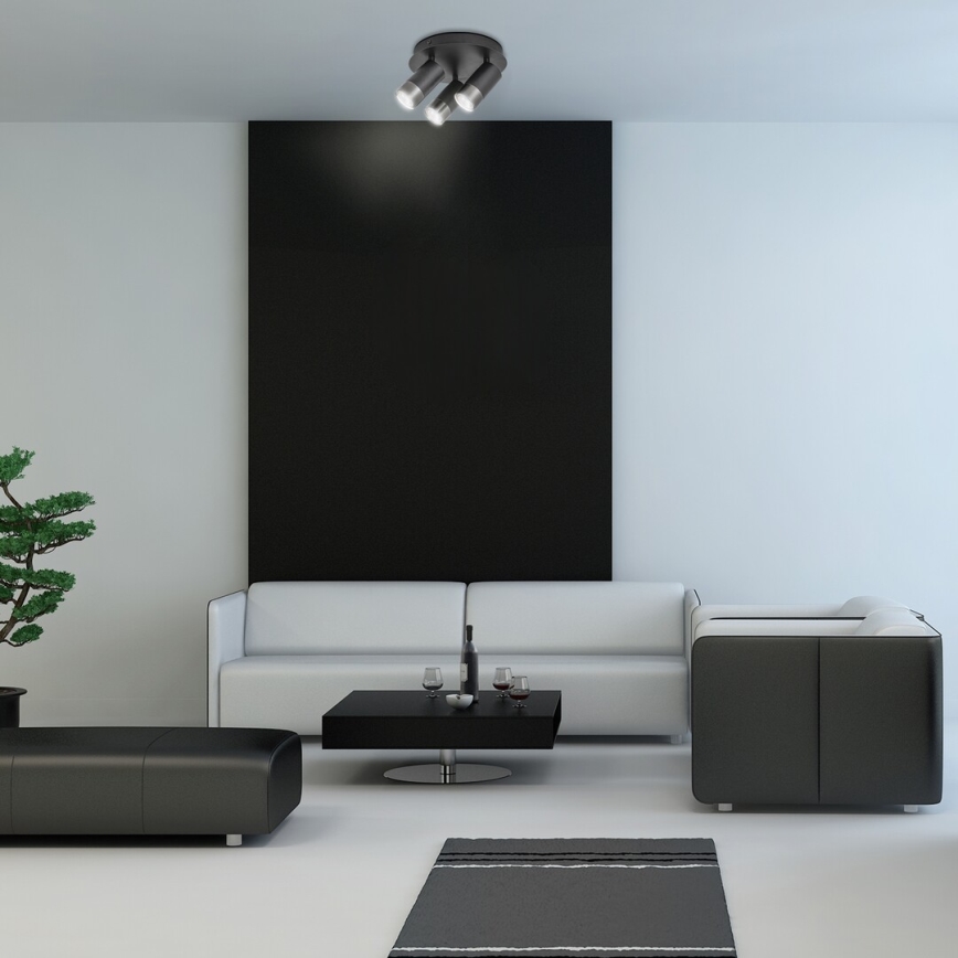 Rabalux - Spotlampe ZIRCON 3xGU10/5W/230V