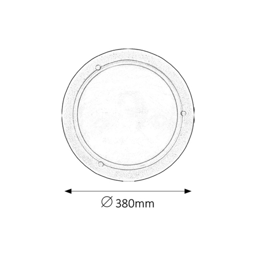 Rabalux - Loftlampe 2xE27/60W/230V diameter 38 cm