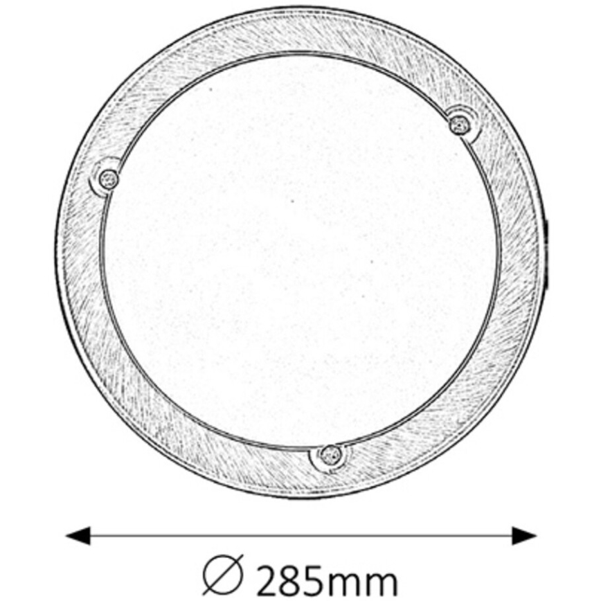 Rabalux - Loftlampe 1xE27/60W/230V diameter 28,5 cm