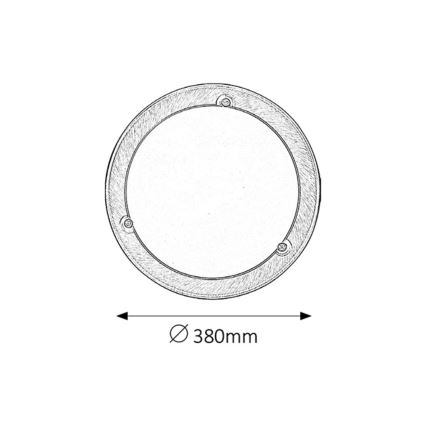 Rabalux - Loftlampe 2xE27/60W/230V diameter 38 cm