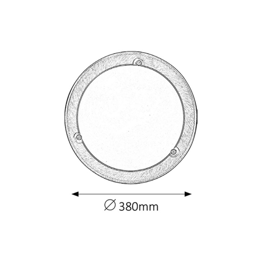 Rabalux - Loftlampe 2xE27/60W/230V diameter 38 cm