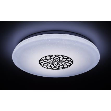 Rabalux - LED loftlampe dæmpbar RGB-farver LED/24W/230V 3000-6500K Wi-Fi Tuya diameter 39,5 cm + fjernbetjening
