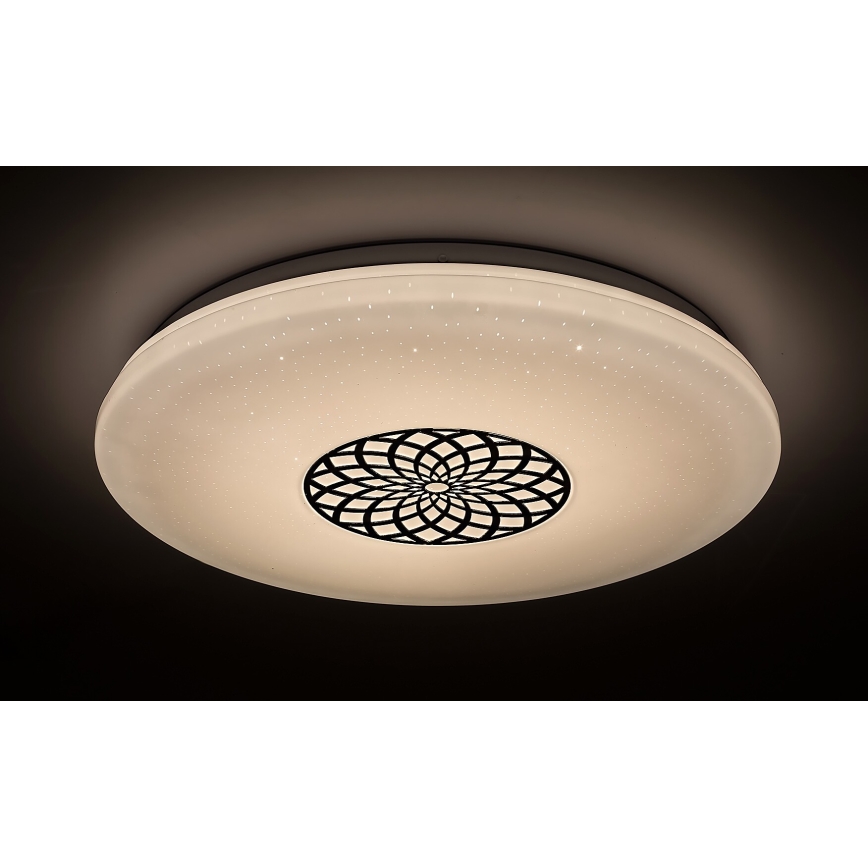 Rabalux - LED loftlampe dæmpbar RGB-farver LED/24W/230V 3000-6500K Wi-Fi Tuya diameter 39,5 cm + fjernbetjening