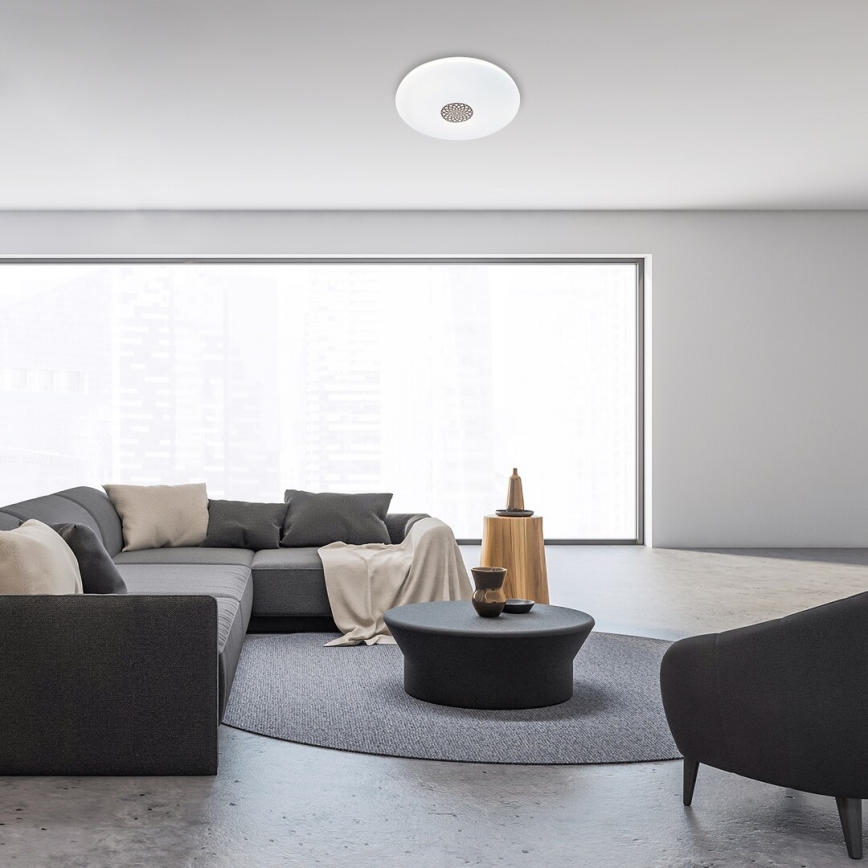 Rabalux - LED loftlampe dæmpbar RGB-farver LED/40W/230V 3000-6500K Wi-Fi Tuya diameter 60 cm + fjernbetjening