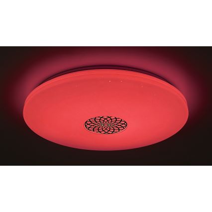 Rabalux - LED loftlampe dæmpbar RGB-farver LED/40W/230V 3000-6500K Wi-Fi Tuya diameter 60 cm + fjernbetjening