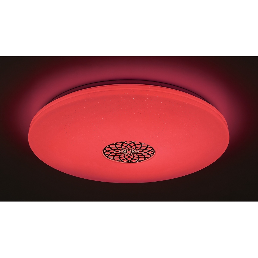 Rabalux - LED loftlampe dæmpbar RGB-farver LED/40W/230V 3000-6500K Wi-Fi Tuya diameter 60 cm + fjernbetjening