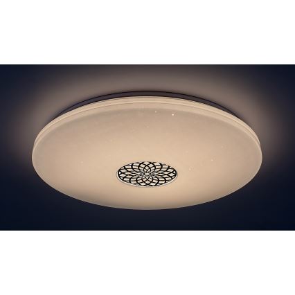 Rabalux - LED loftlampe dæmpbar RGB-farver LED/40W/230V 3000-6500K Wi-Fi Tuya diameter 60 cm + fjernbetjening