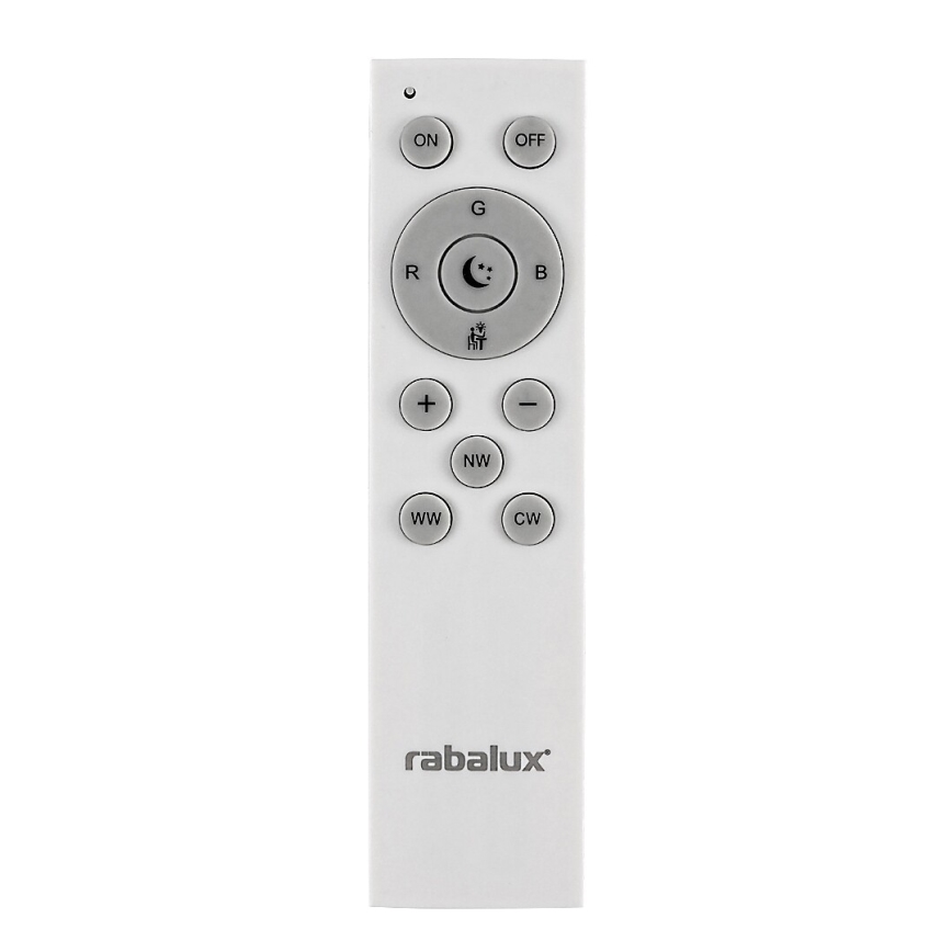 Rabalux - LED loftlampe dæmpbar RGB-farver LED/40W/230V 3000-6500K Wi-Fi Tuya diameter 60 cm + fjernbetjening