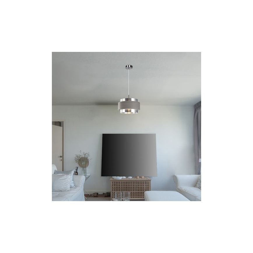 Rabalux 5383 - Lysekrone i en snor BASIL 1xE27/40W/230V