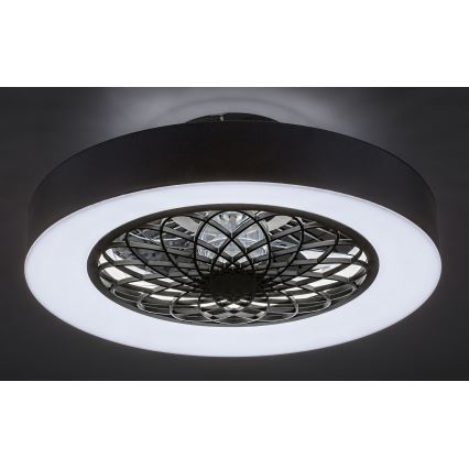 Rabalux - LED dæmpbar loftlampe med ventilator LED/35W/230V 3000-6000K + fjernbetjening