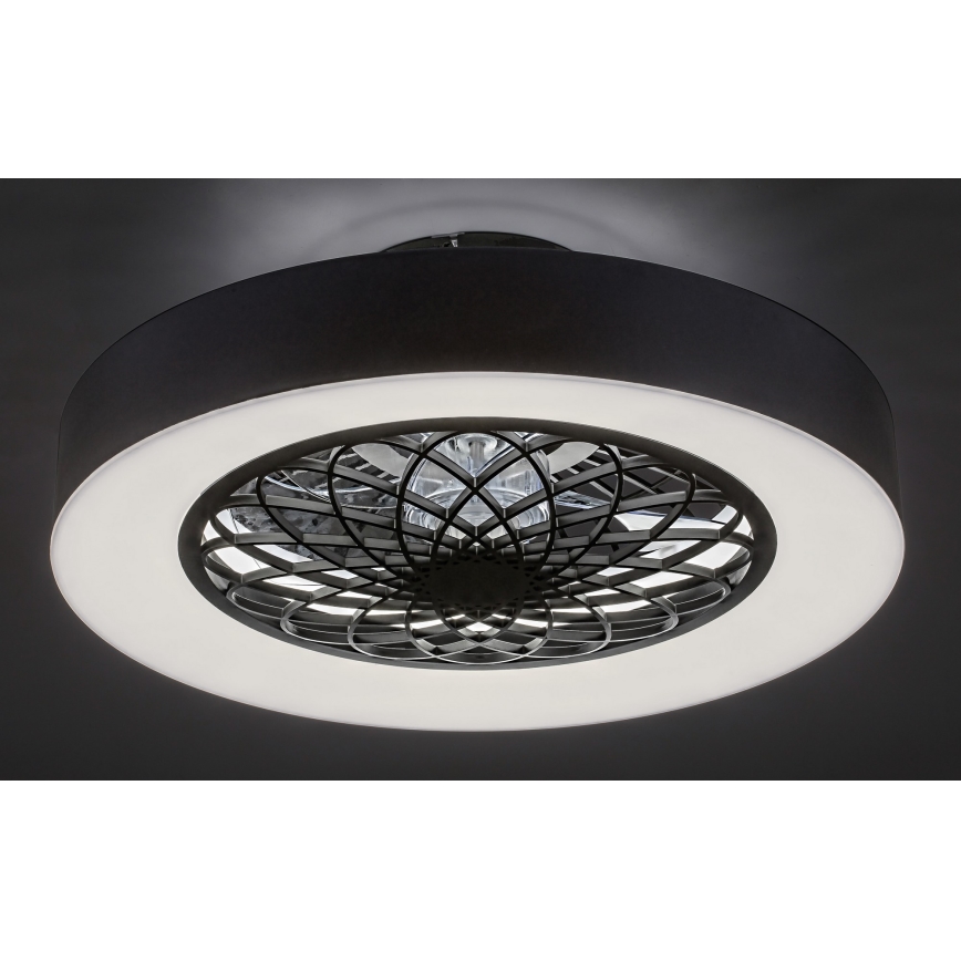 Rabalux - LED dæmpbar loftlampe med ventilator LED/35W/230V 3000-6000K + fjernbetjening