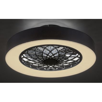 Rabalux - LED loftlampe med ventilator dæmpbar LED/35W/230V 3000-6000K + fjernbetjening