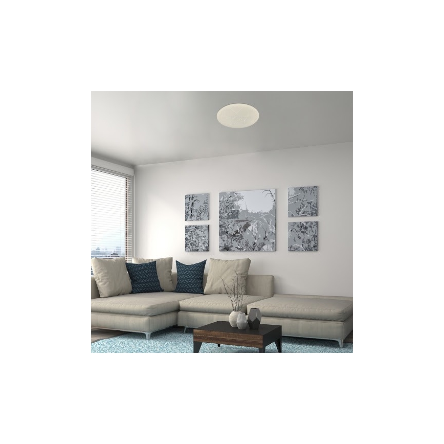 Rabalux - LED loftlampe dæmpbar LED/24W/230V Wi-Fi 3000-6500K + fjernbetjening