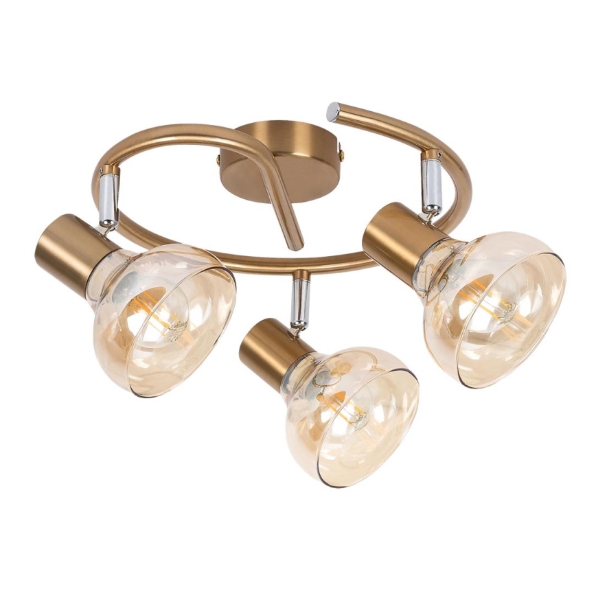 Rabalux 5549 - Spotlys HOLLY 3xE14/40W/230V gylden