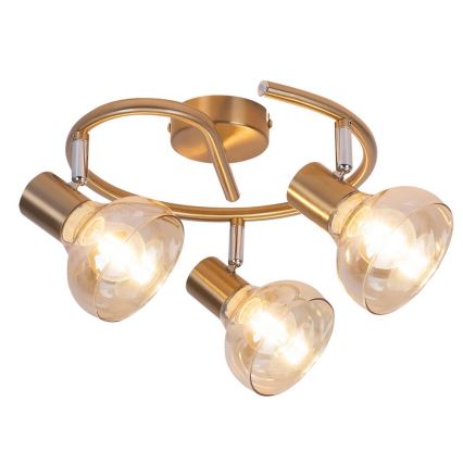 Rabalux 5549 - Spotlys HOLLY 3xE14/40W/230V gylden