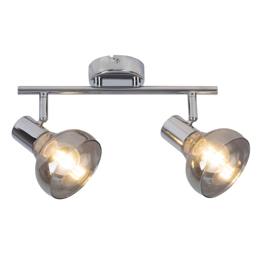 Rabalux 5556 - Spotlys HOLLY 2xE14/40W/230V blank krom