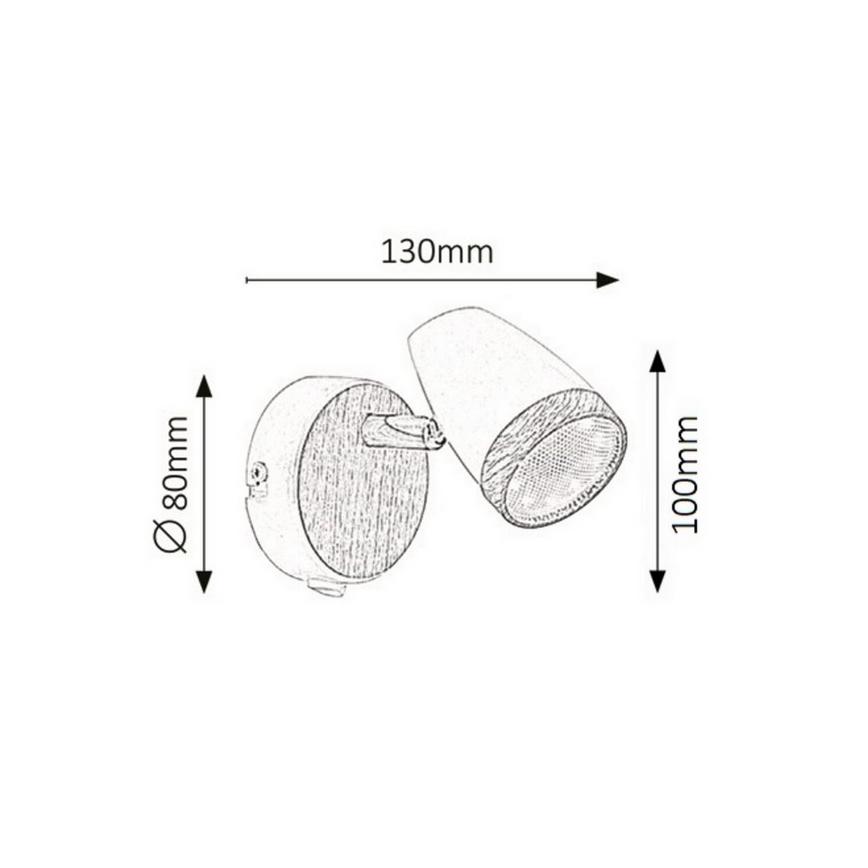 Rabalux - LED væglampe LED/4W/230V