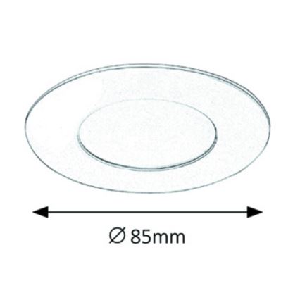 Rabalux - LED indbygningslampe LED/3W/230V