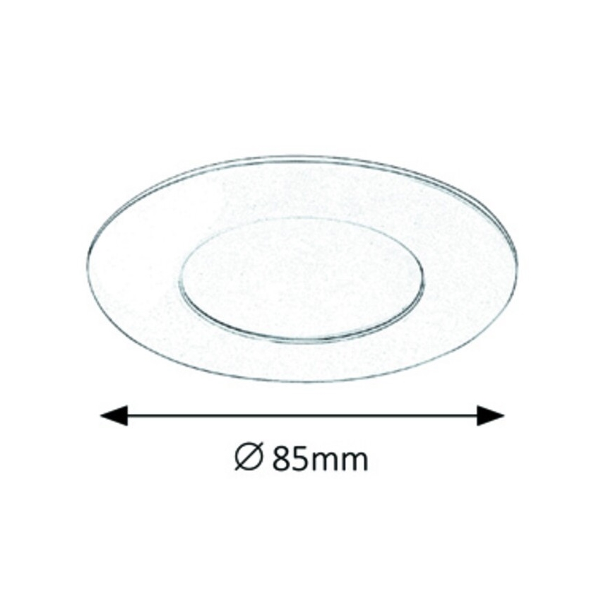 Rabalux - LED indbygningslampe LED/3W/230V