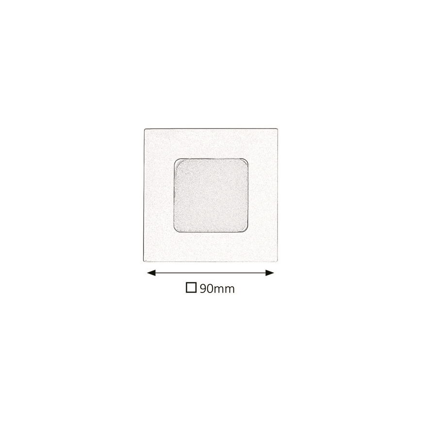 Rabalux - LED indbygningslampe LED/3W/230V